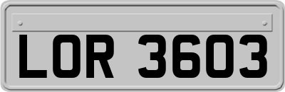 LOR3603