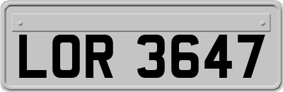 LOR3647