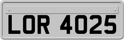 LOR4025
