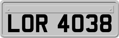 LOR4038