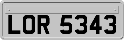 LOR5343