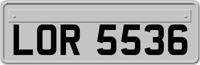 LOR5536