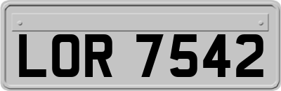 LOR7542