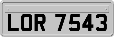 LOR7543