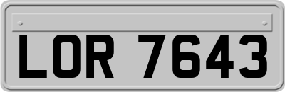 LOR7643