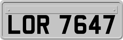 LOR7647