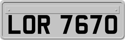 LOR7670