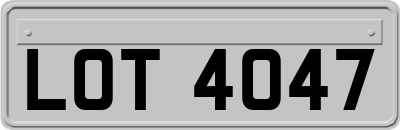 LOT4047