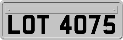 LOT4075