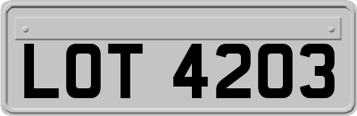LOT4203