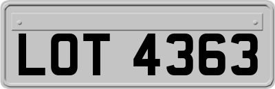 LOT4363