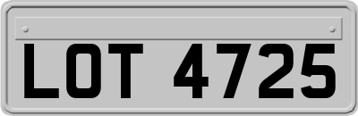 LOT4725