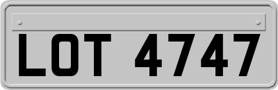 LOT4747