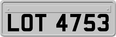 LOT4753