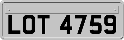 LOT4759