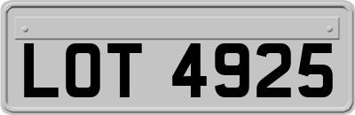 LOT4925