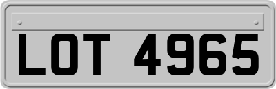 LOT4965