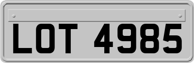 LOT4985