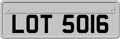 LOT5016