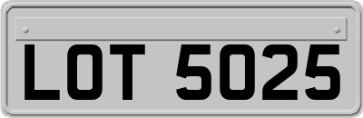 LOT5025