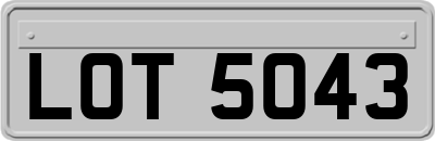 LOT5043