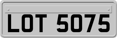 LOT5075