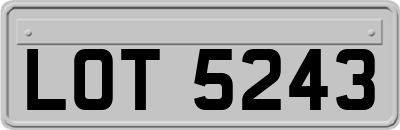 LOT5243