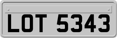 LOT5343