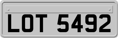 LOT5492