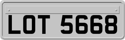 LOT5668