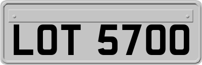 LOT5700