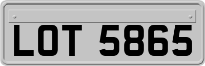 LOT5865