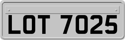 LOT7025