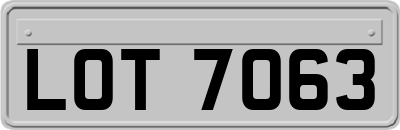 LOT7063