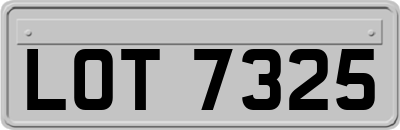 LOT7325