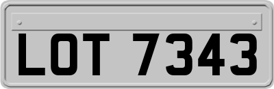 LOT7343