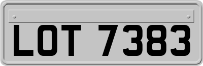 LOT7383