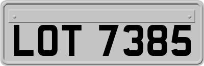 LOT7385