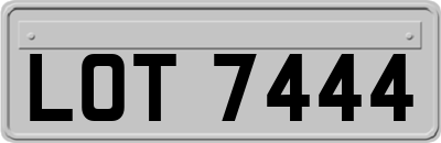 LOT7444