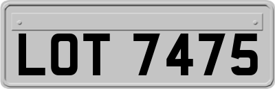 LOT7475