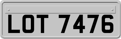LOT7476
