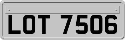 LOT7506