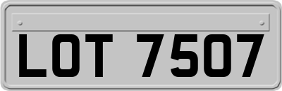 LOT7507