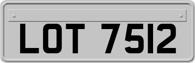 LOT7512