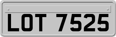 LOT7525