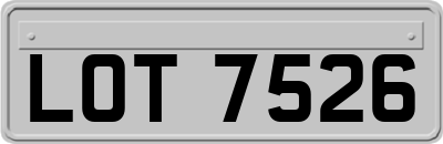 LOT7526