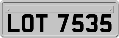 LOT7535