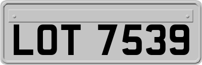 LOT7539