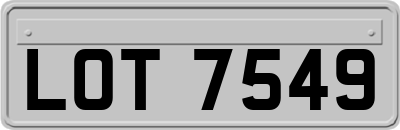 LOT7549