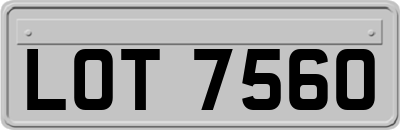 LOT7560